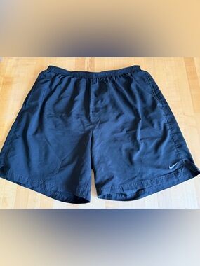 Nike Men's Plus Size Black Sports Wear Running Tracking Shorts XXL Vintage Y2K